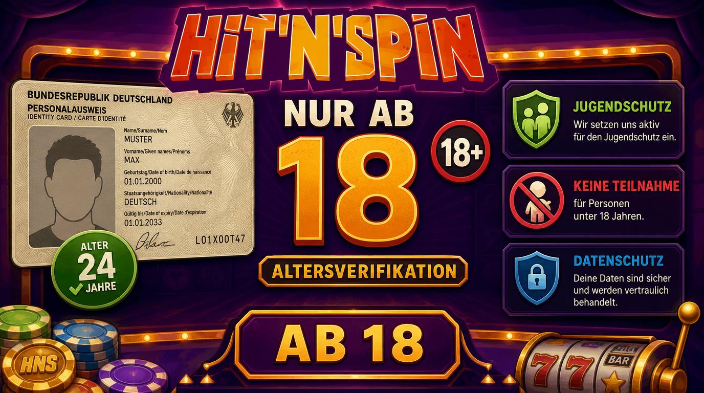 Ein Dokument mit altersangabe „18+“ und Jugendschutzsymbolen.